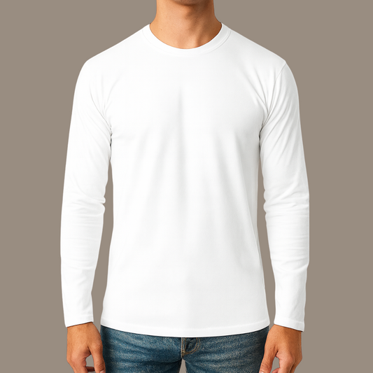 HALF SLEEVE CLOSED NECK POLO - WHITE