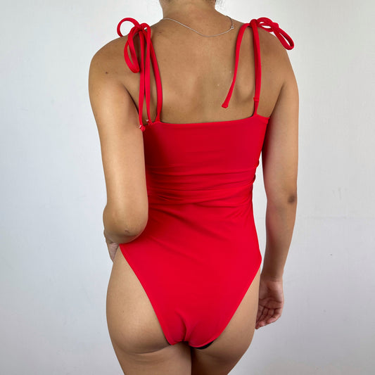 Red | Enterizo Corrugado