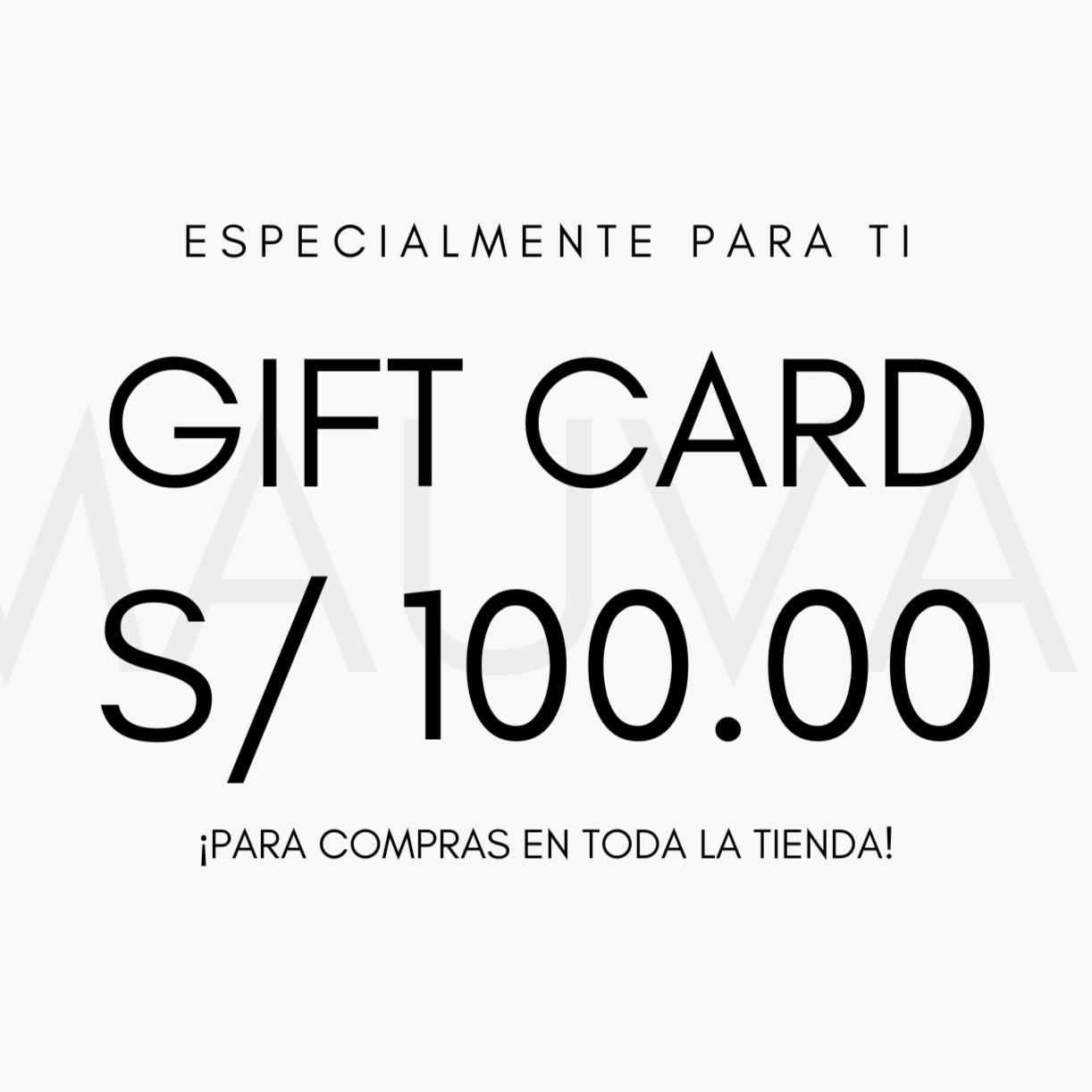 Gift Card MauVal