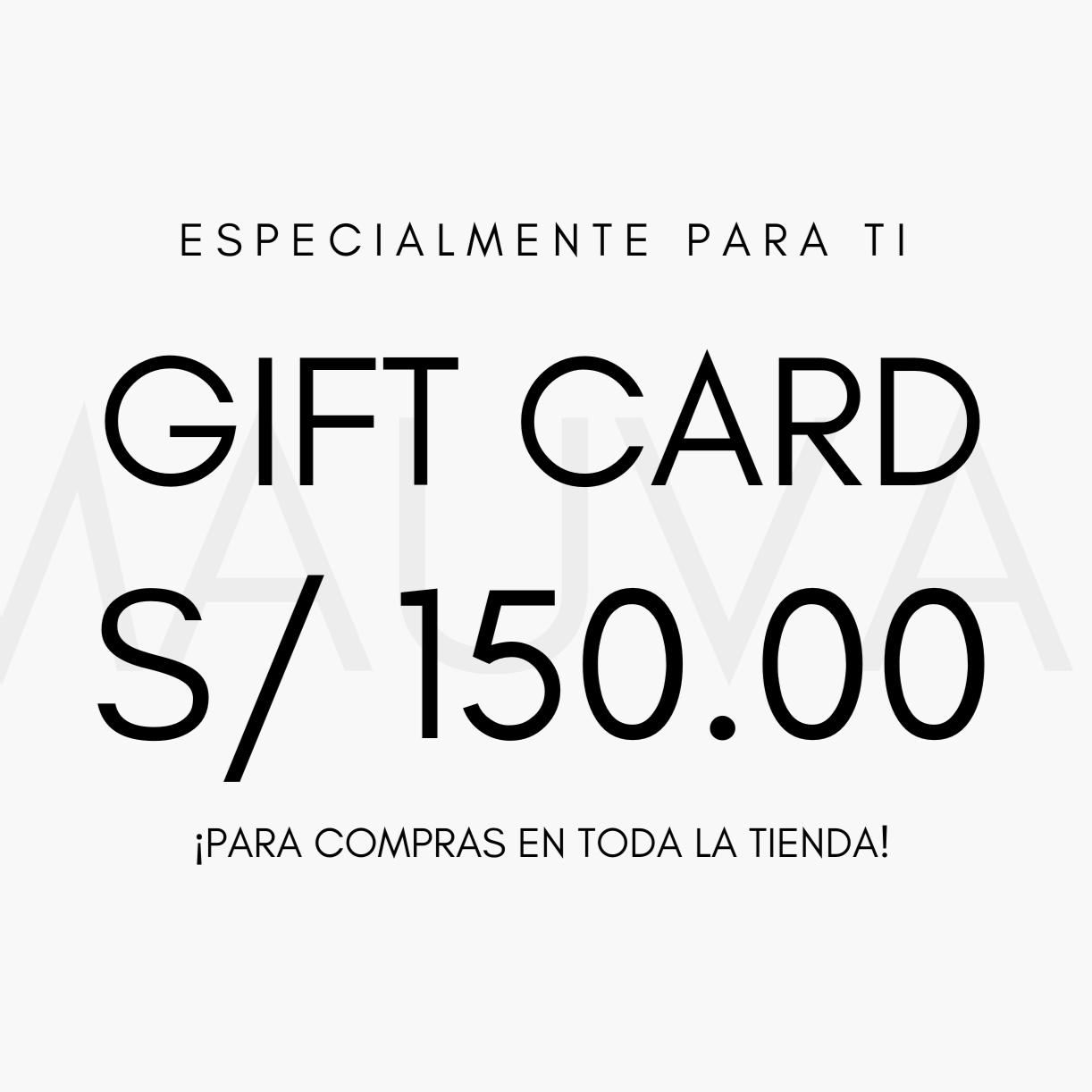 Gift Card MauVal