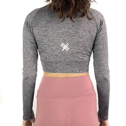 Onix | Crop Top Manga Larga