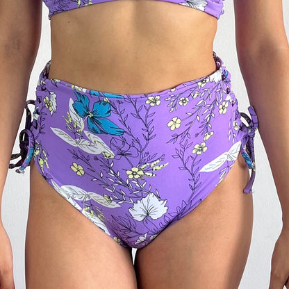 Lila Flores Cremas | Bottom Highwaist